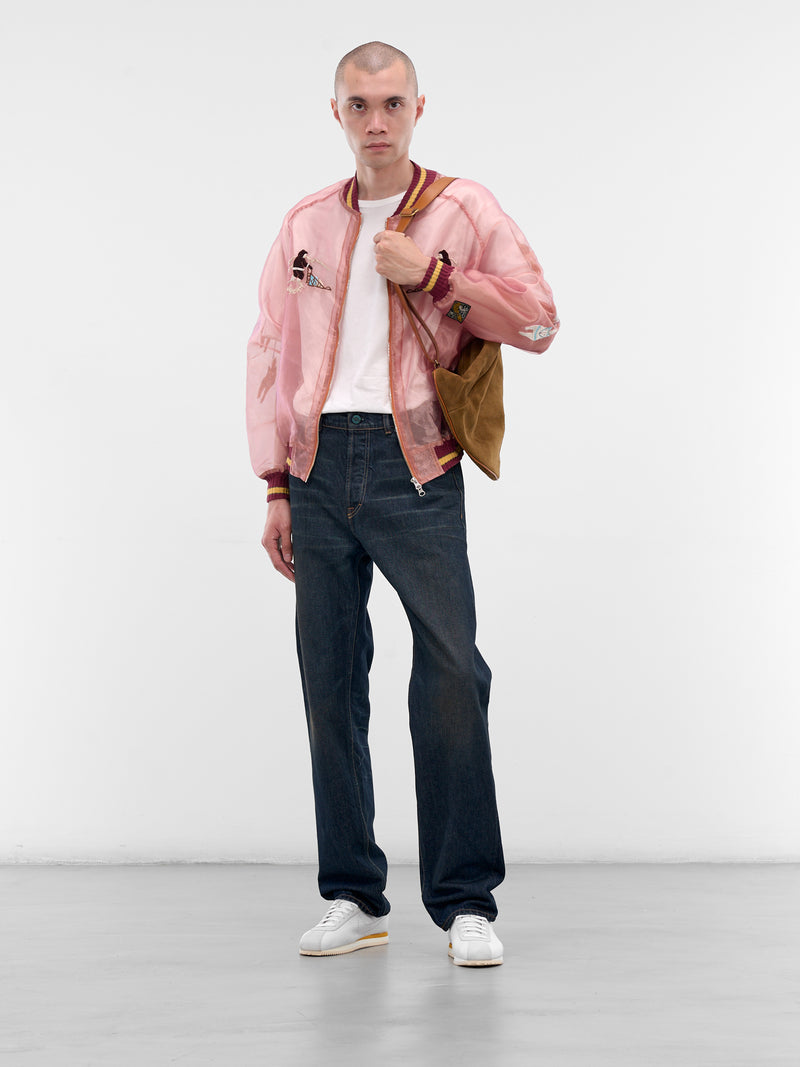 Sheer Yukon River Souvenir Jacket (K2509LJ075-LIGHT-ORANGE)