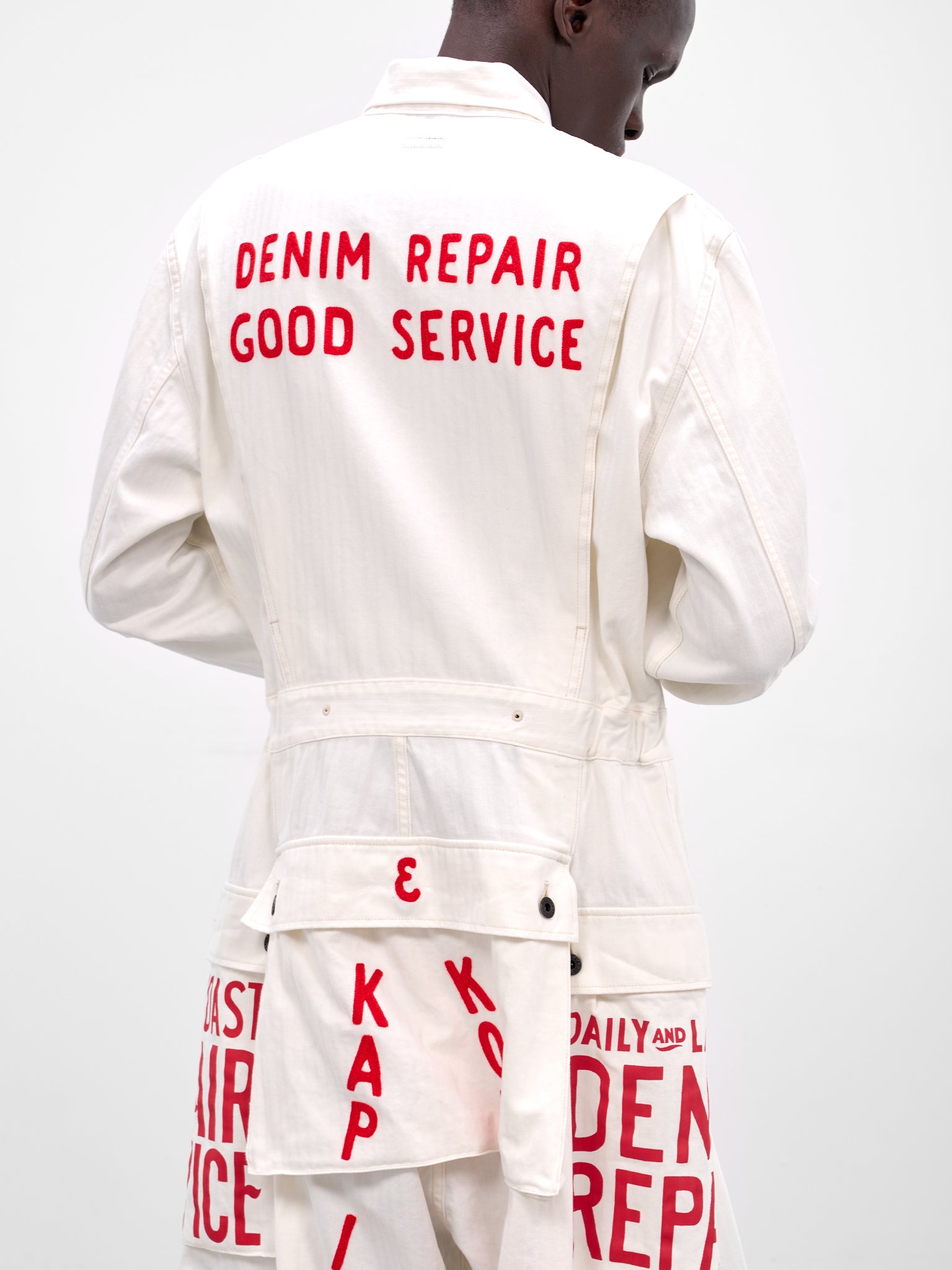 White Graphic Baggy Jumpsuit (K2509OP084-WHITE)