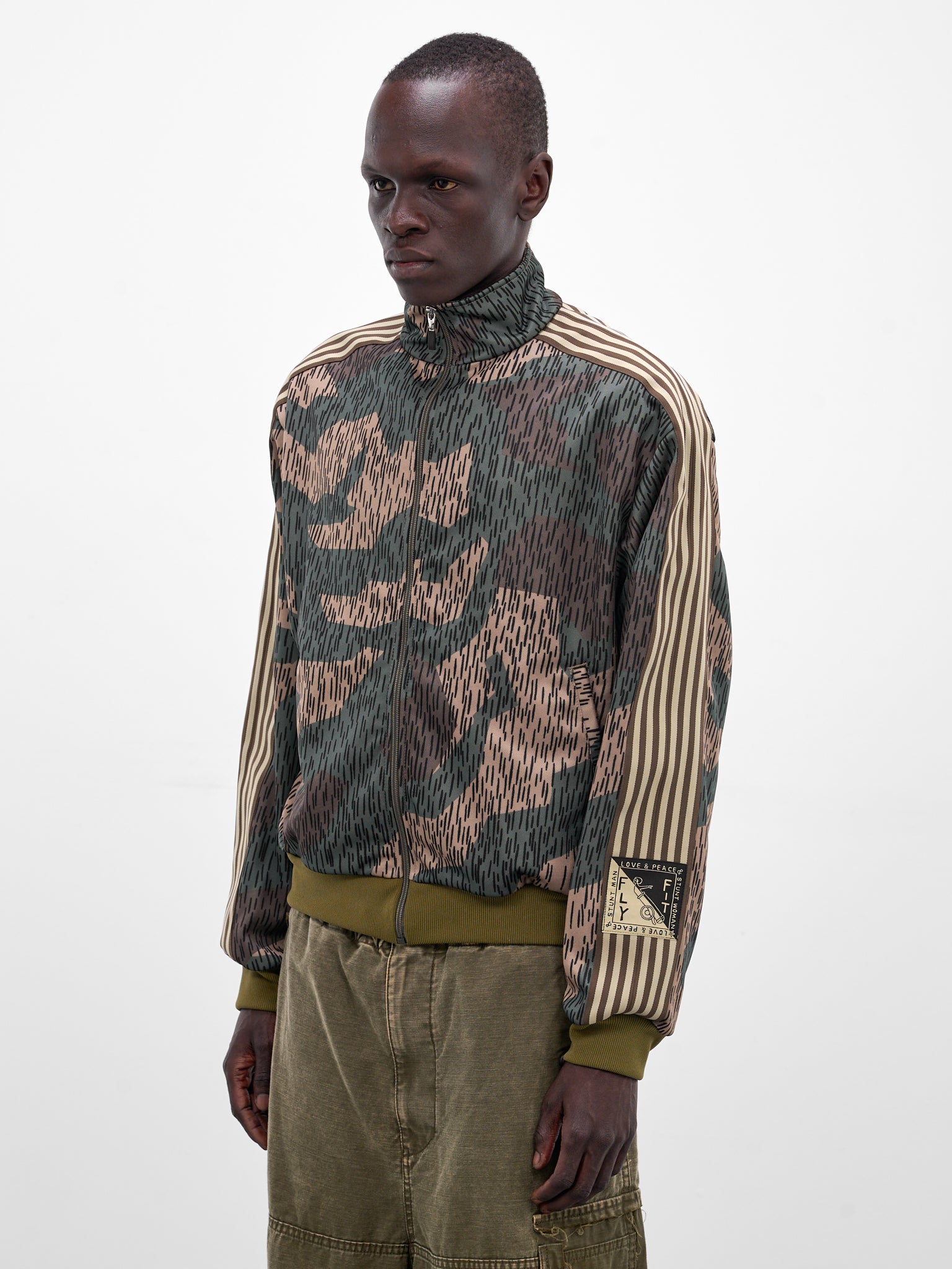 Rain Camo Jersey Track Jacket (K2510LC131-RAIN-CAMO)