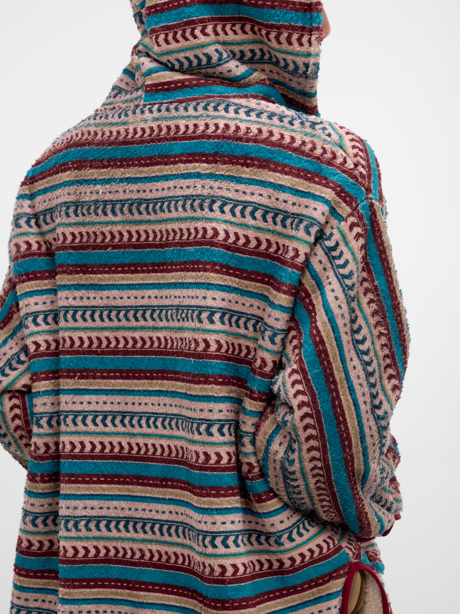 Fleece Tribal Stripe Hoodie (K2511LC188-MULTI)