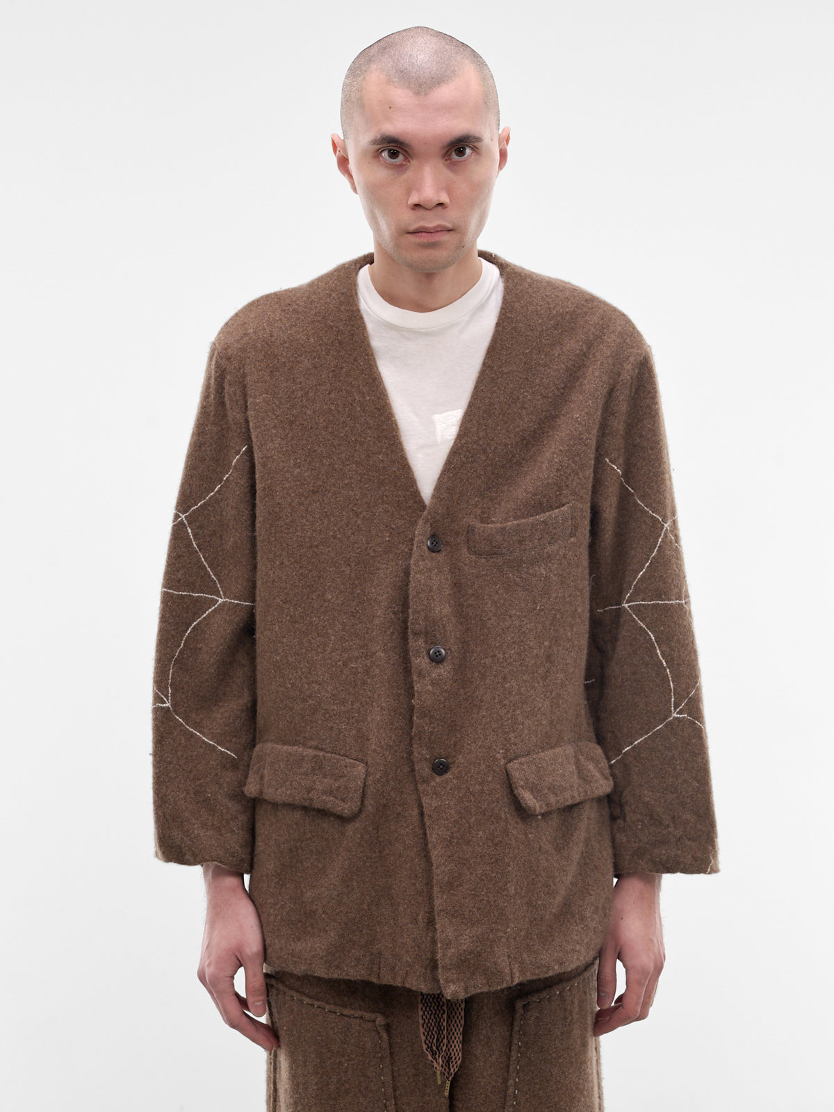 Brown Wool Casa Jacket (K2512LJ210-BROWN)