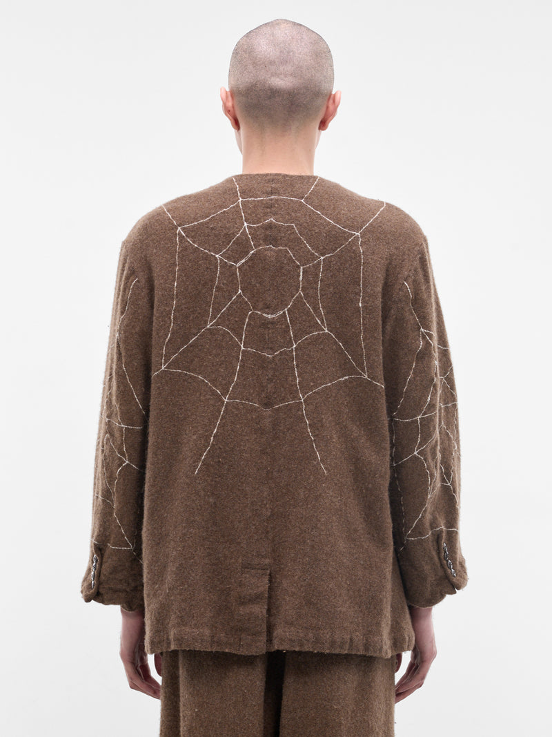 Brown Wool Casa Jacket (K2512LJ210-BROWN)