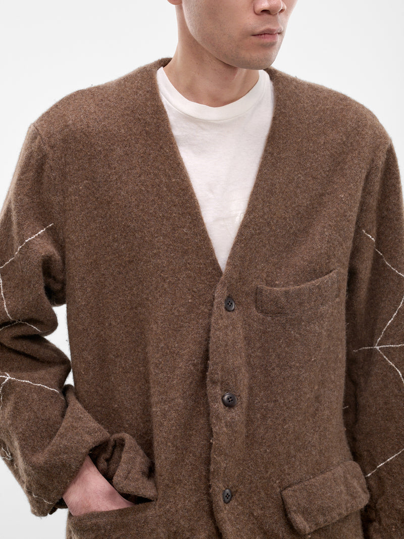 Brown Wool Casa Jacket (K2512LJ210-BROWN)
