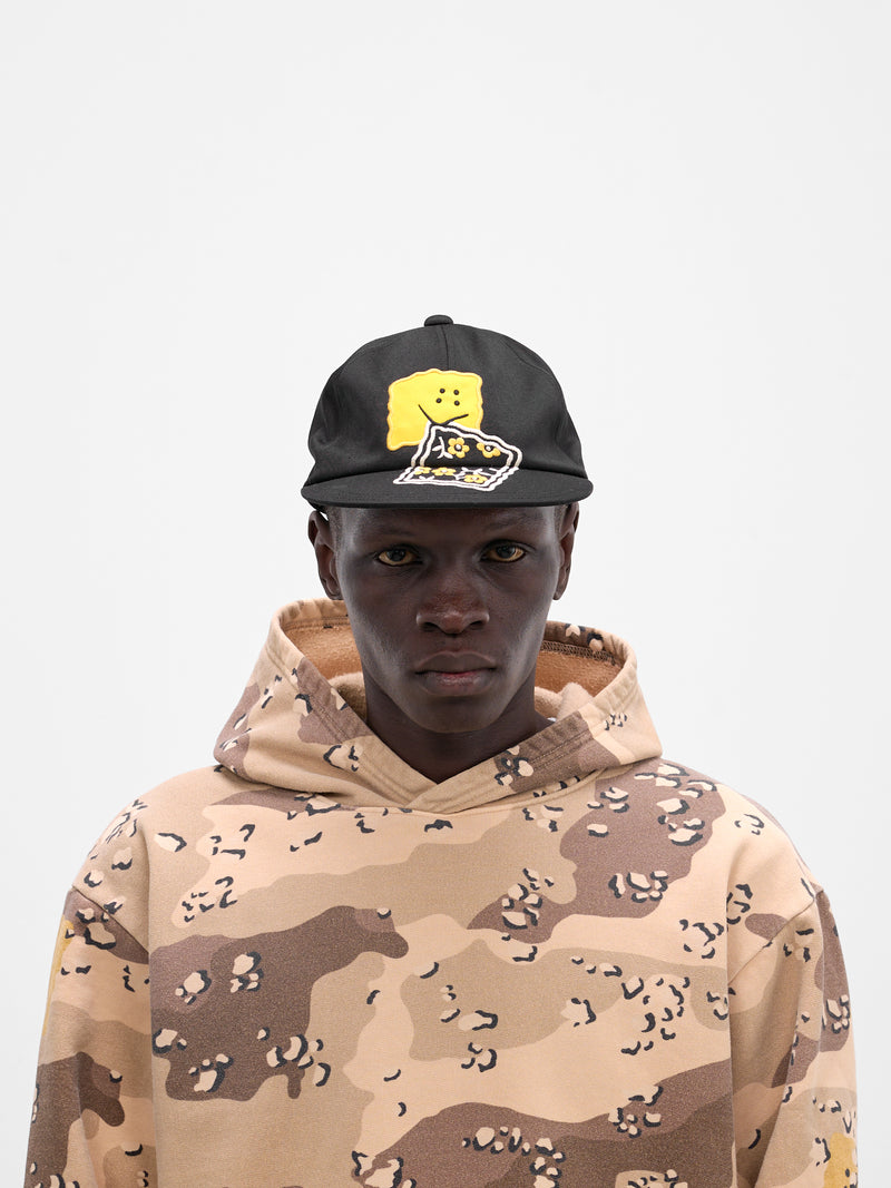 Black Peckish Rainbow Baseball Cap (K2513XH573-BLACK)