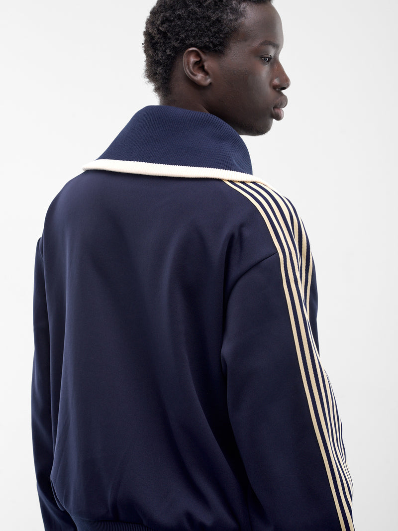 Navy High Neck Track Jacket (K2603LC067-NAVY)