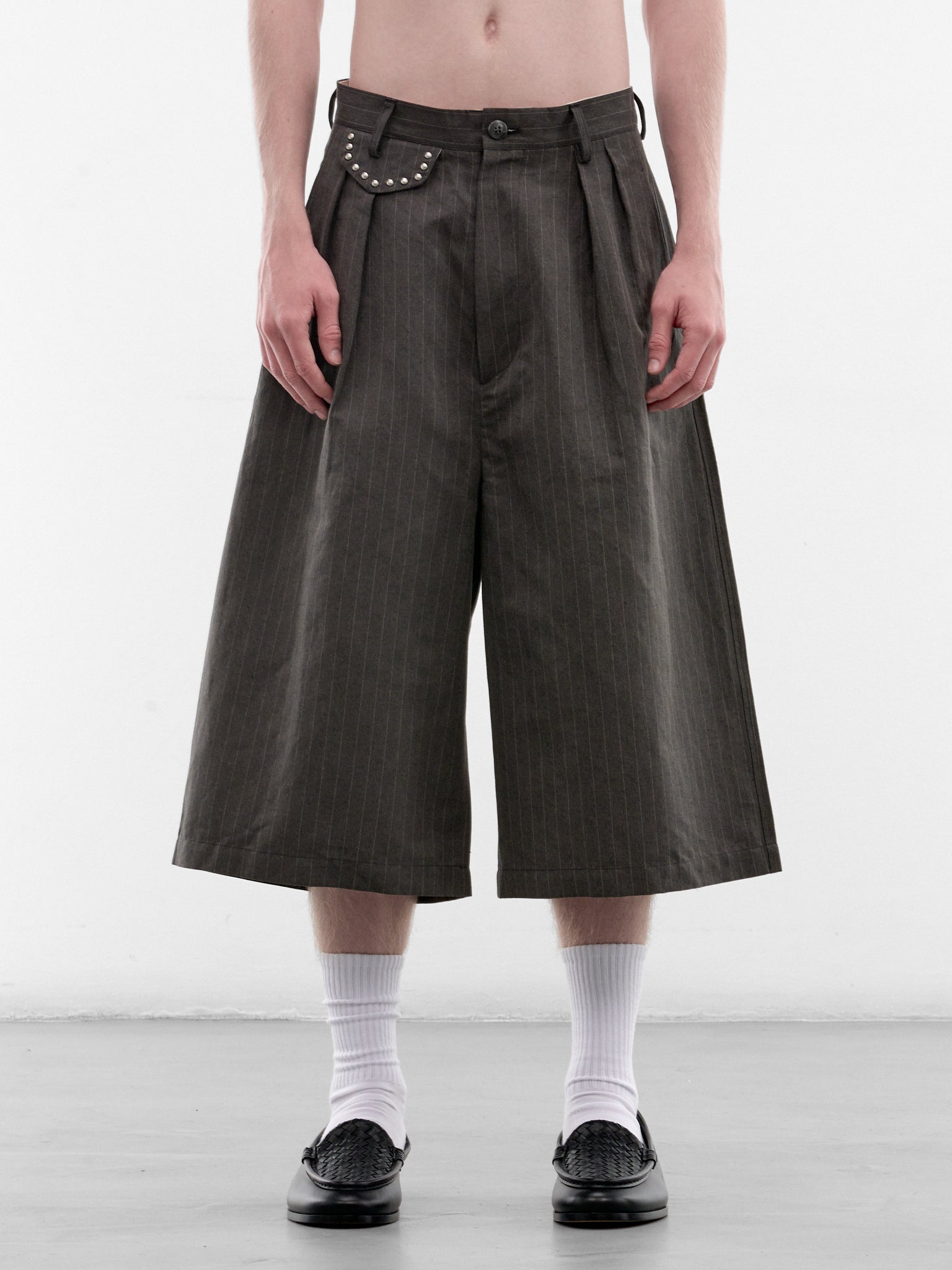 Charcoal Boogie-Day Gaucho Pants (K2604LP102-CHA-CHARCOAL)