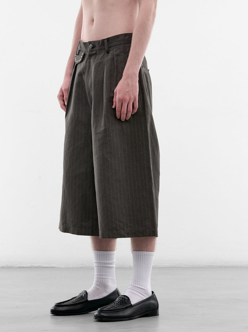 Charcoal Boogie-Day Gaucho Pants (K2604LP102-CHA-CHARCOAL)