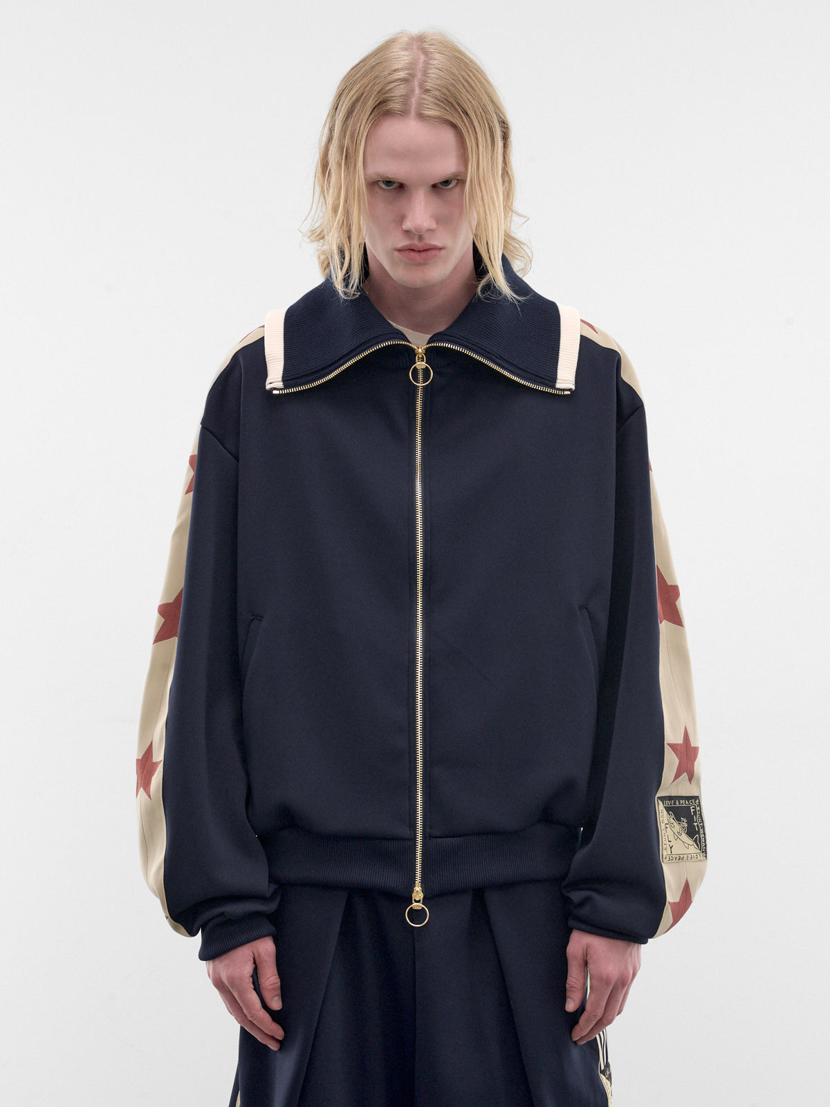 Sailor Betsy Rosa Track Jacket (K2604LC124-N-R-NAVY)