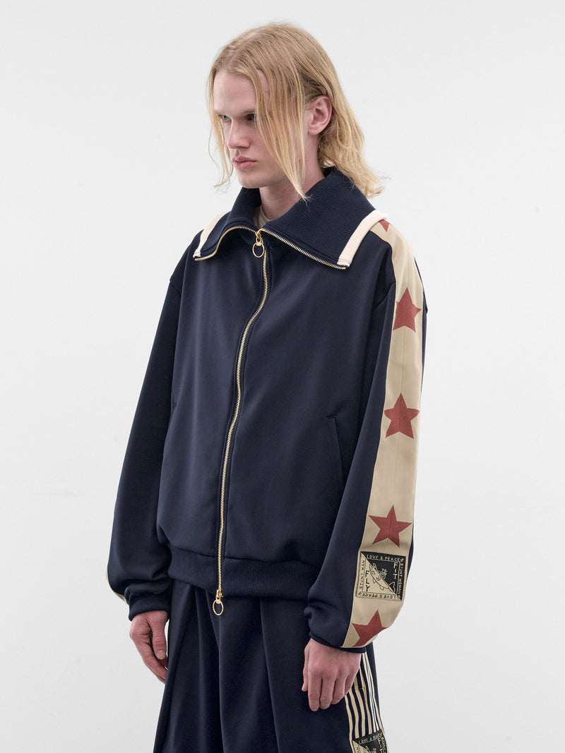 Sailor Betsy Rosa Track Jacket (K2604LC124-N-R-NAVY)