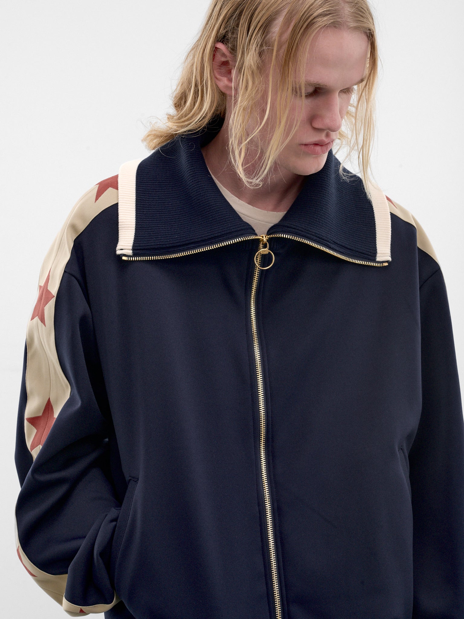 Sailor Betsy Rosa Track Jacket (K2604LC124-N-R-NAVY)