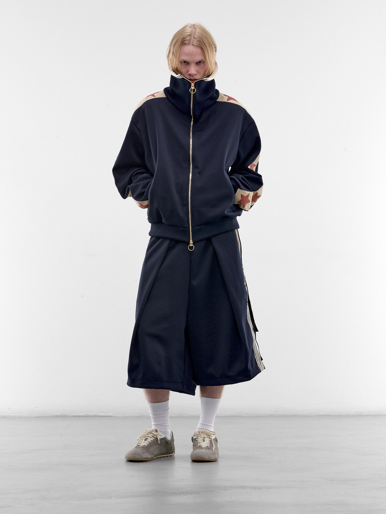 Sailor Betsy Rosa Track Jacket (K2604LC124-N-R-NAVY)