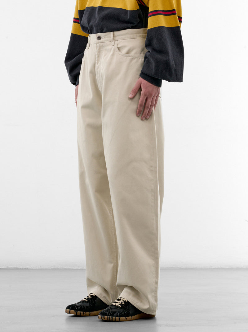 Natural Wide Leg Trousers (K2604LP135-NATURAL)