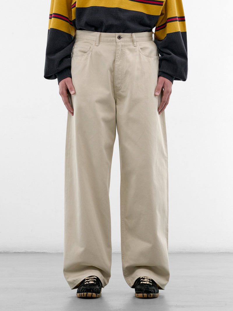 Natural Wide Leg Trousers (K2604LP135-NATURAL)