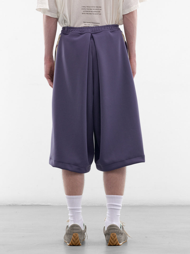 Kome Betsy Rosa Track Jorts (K2606LP221-PUR-PURPLE)