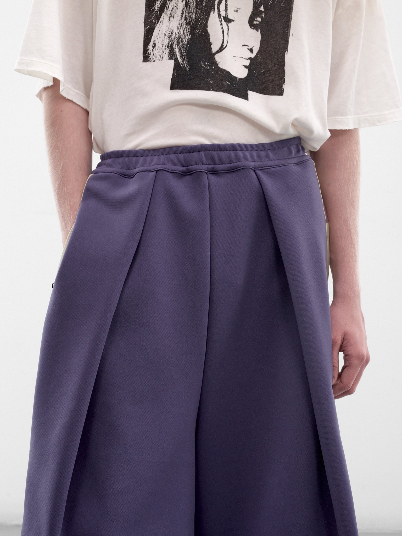 Kome Betsy Rosa Track Jorts (K2606LP221-PUR-PURPLE)