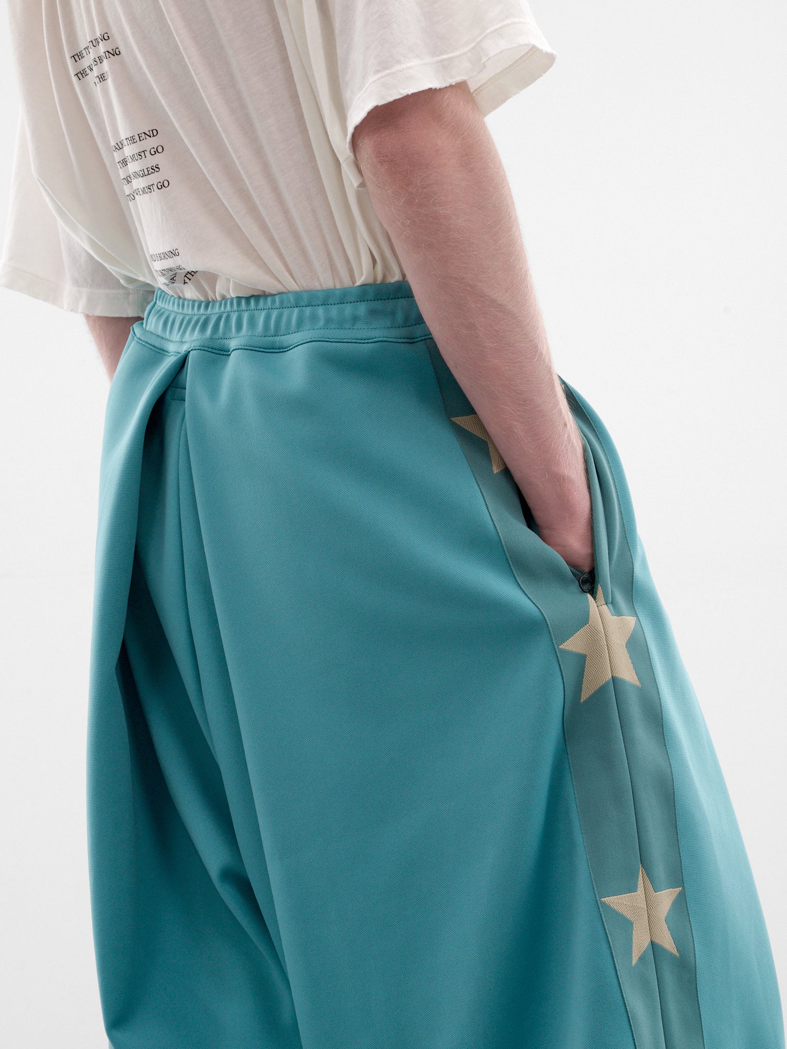 Kome Betsy Rosa Track Jorts (K2606LP221-TAQ-TURQUOISE
