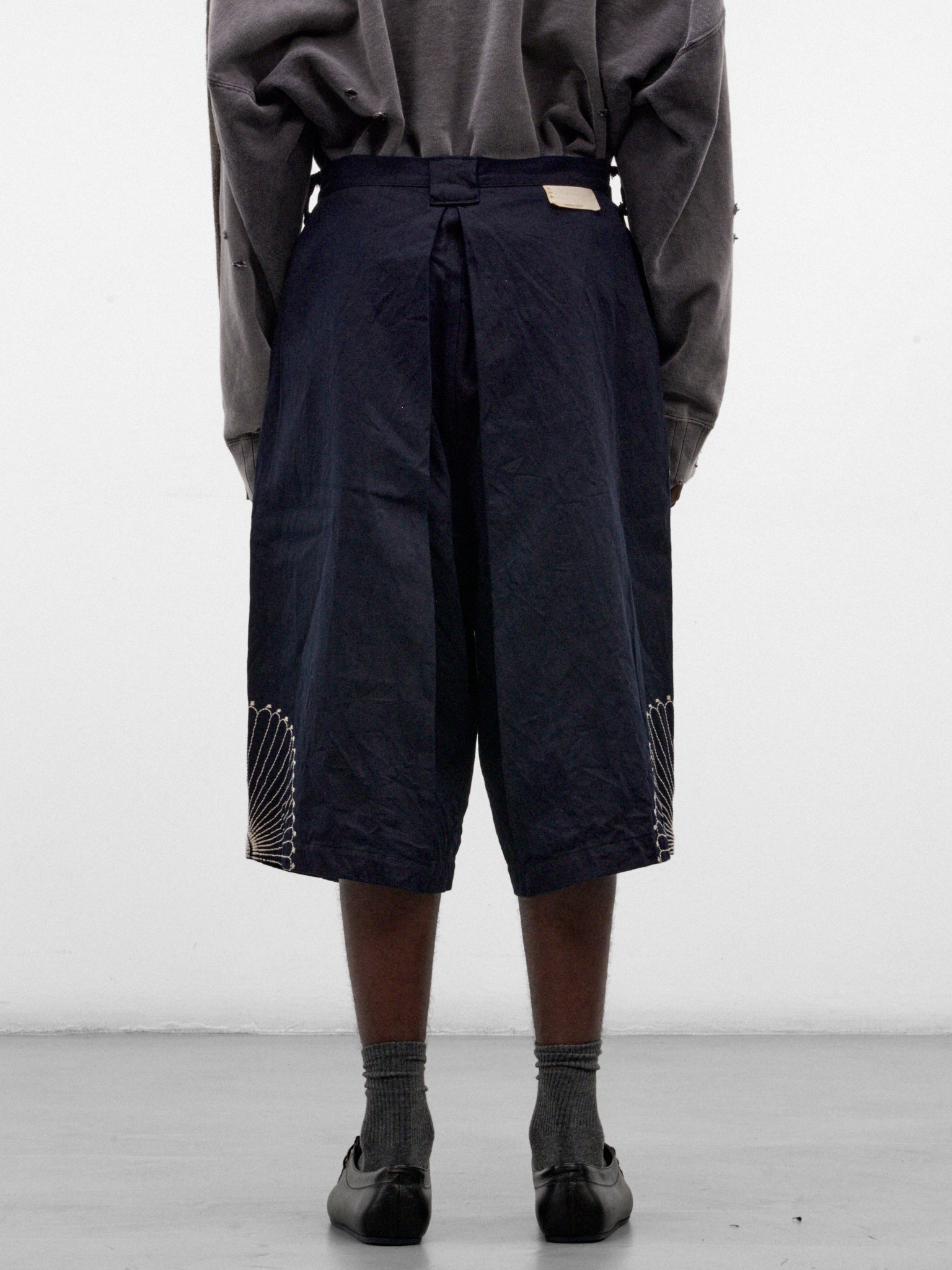 Indigo Denim Baggy Shorts (K2606LP226-IDG-INDIGO)
