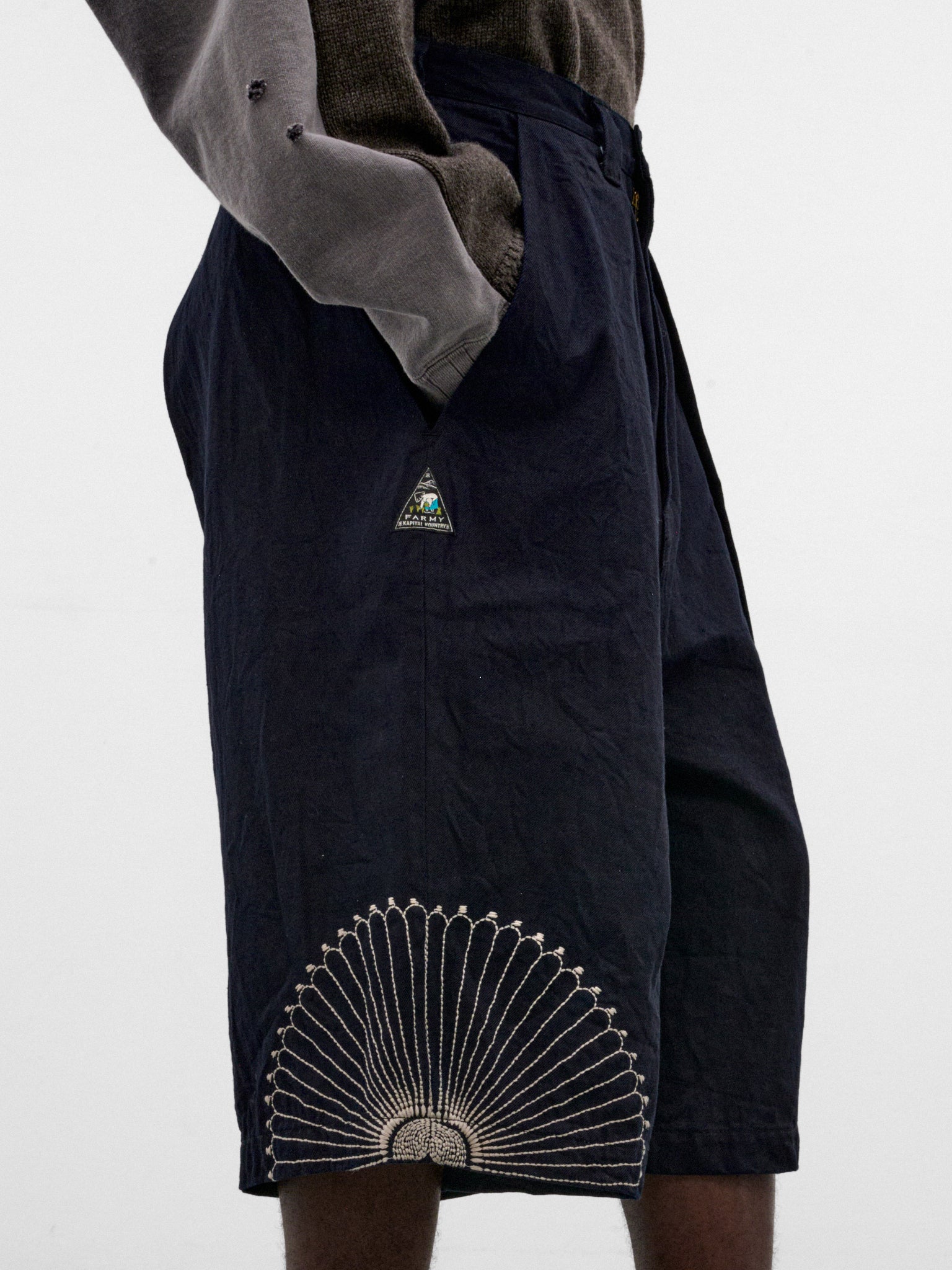 Indigo Denim Baggy Shorts (K2606LP226-IDG-INDIGO)