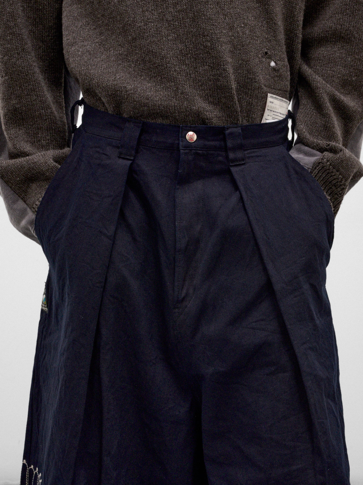 Indigo Denim Baggy Shorts (K2606LP226-IDG-INDIGO)
