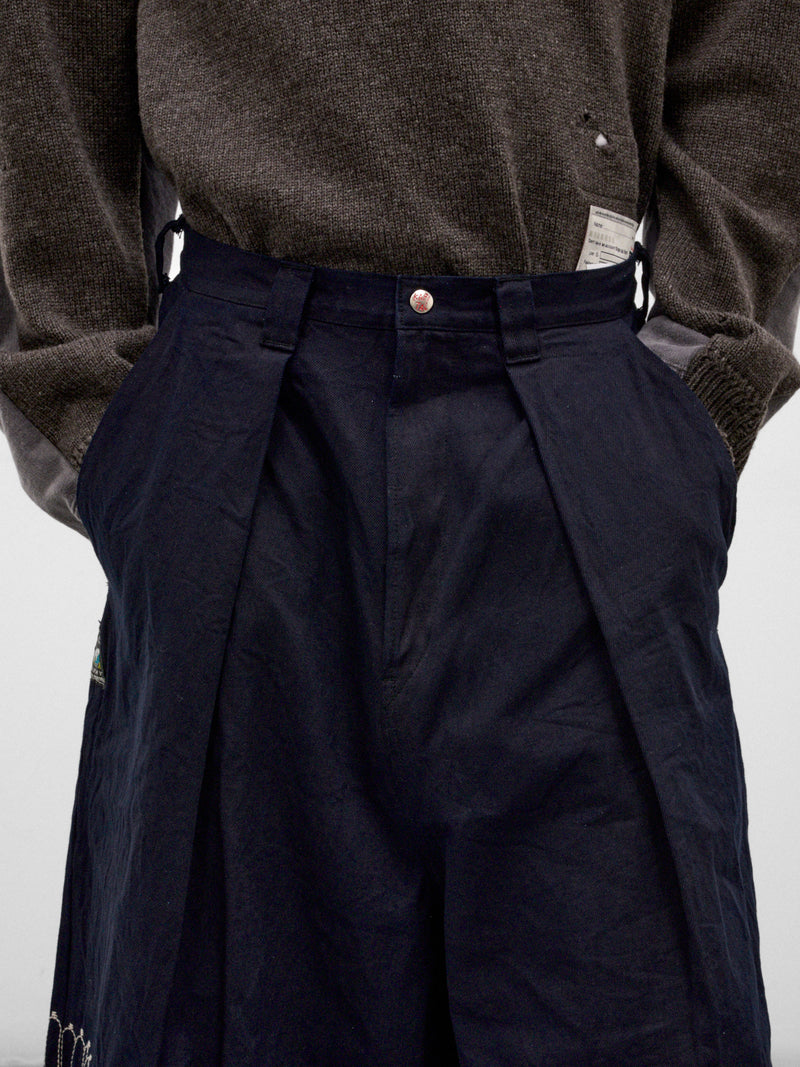 Indigo Denim Baggy Shorts (K2606LP226-IDG-INDIGO)