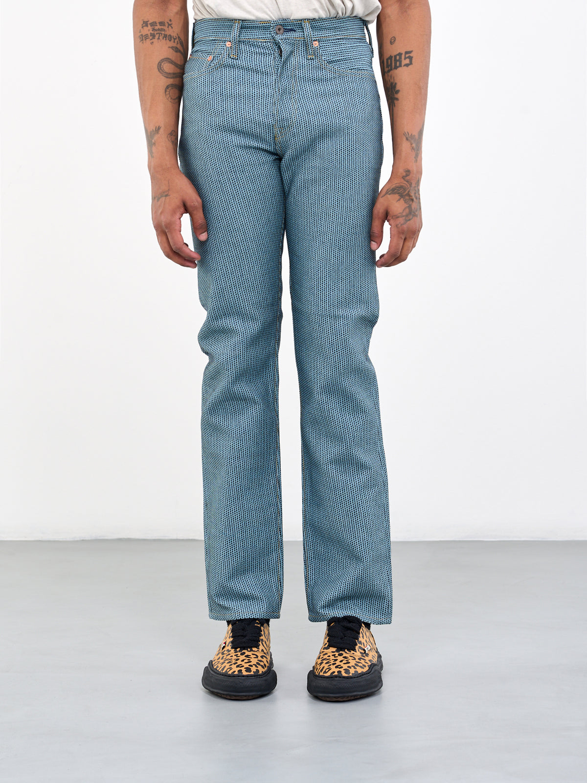 KAPITAL Stitched Jeans | H. Lorenzo - front
