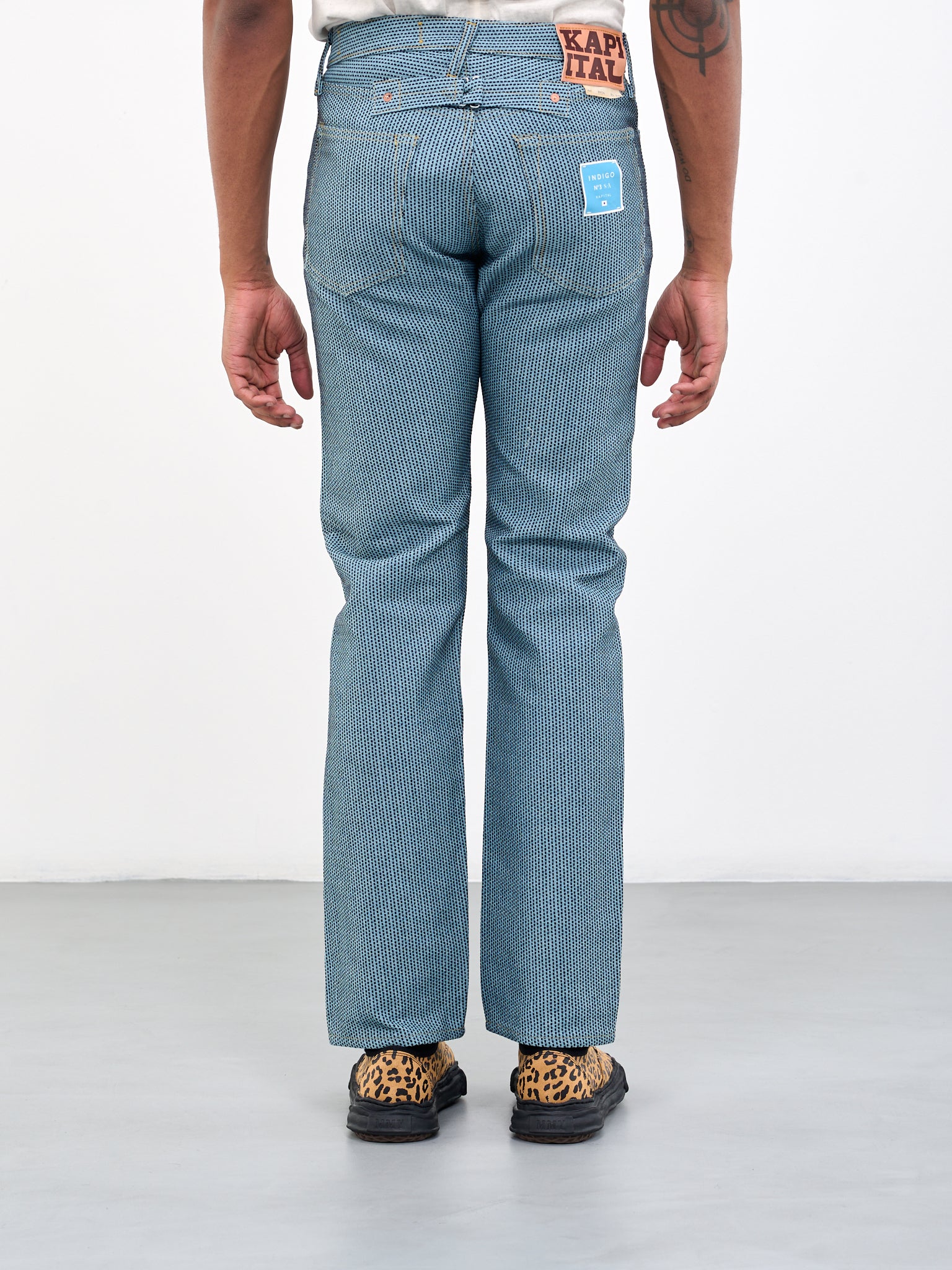 KAPITAL Stitched Jeans | H. Lorenzo - back