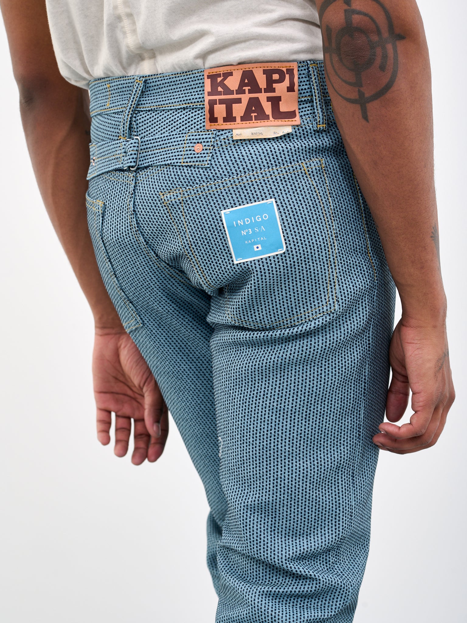 KAPITAL Stitched Jeans | H. Lorenzo - detail 2