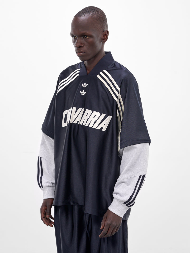 Willy Chavarria x Adidas Dazzle Sweatshirt (KD1799-BLUE)