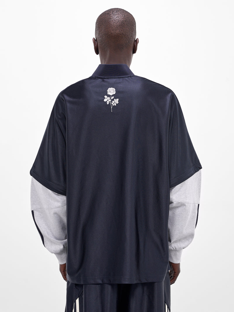 Willy Chavarria x Adidas Dazzle Sweatshirt (KD1799-BLUE)