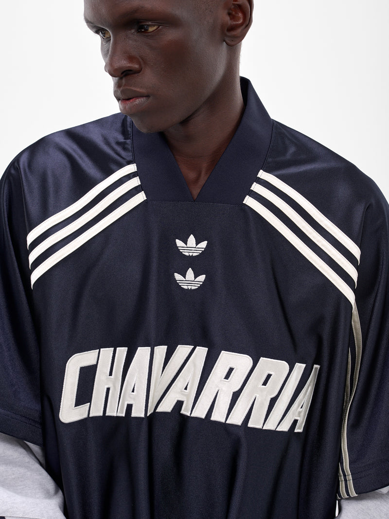 Willy Chavarria x Adidas Dazzle Sweatshirt (KD1799-BLUE)