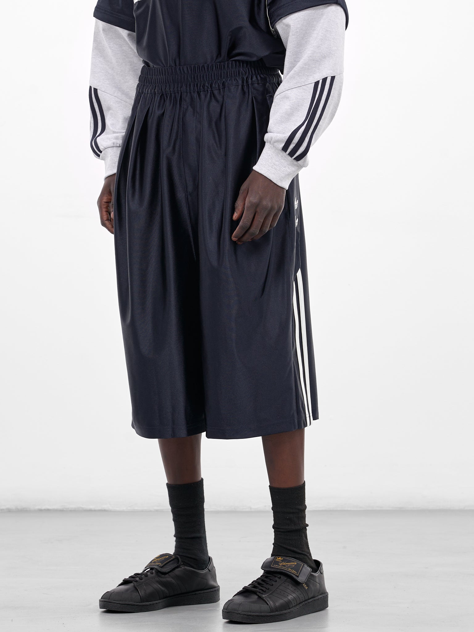 Willy Chavarria x Adidas Dazzle Shorts (KD1800-BLUE)