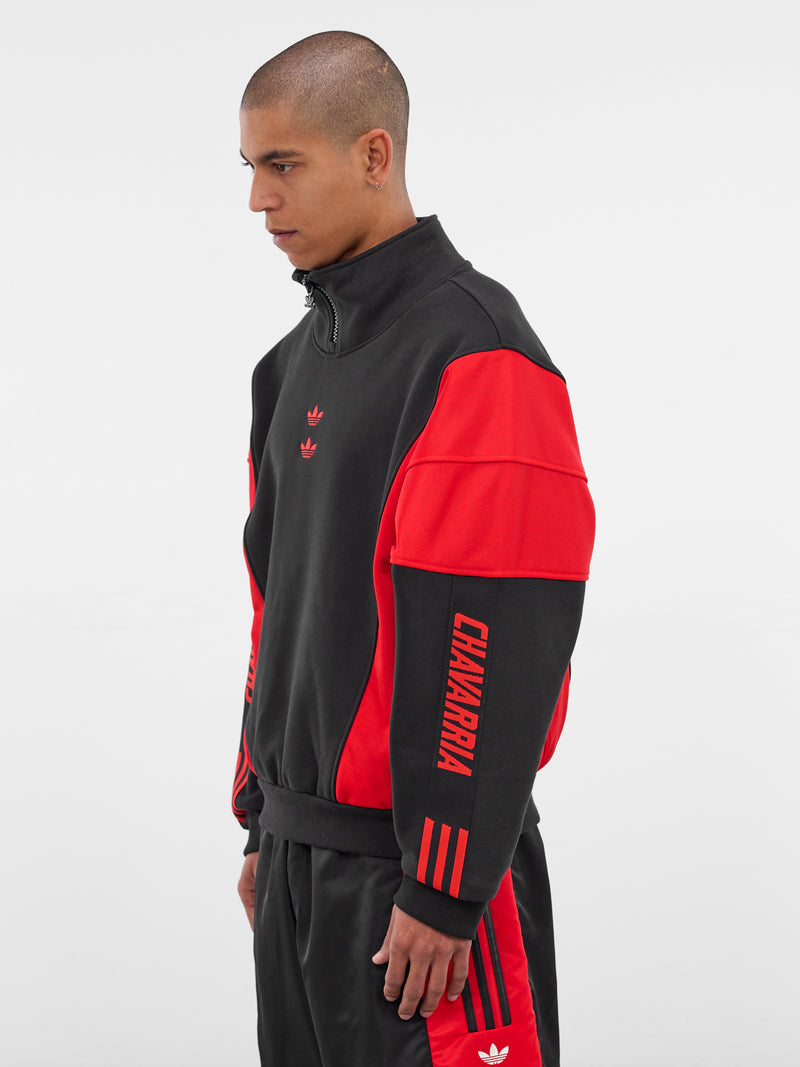 Willy Chavarria x Adidas Watsonville Sweatshirt (KD9347-BLACK)