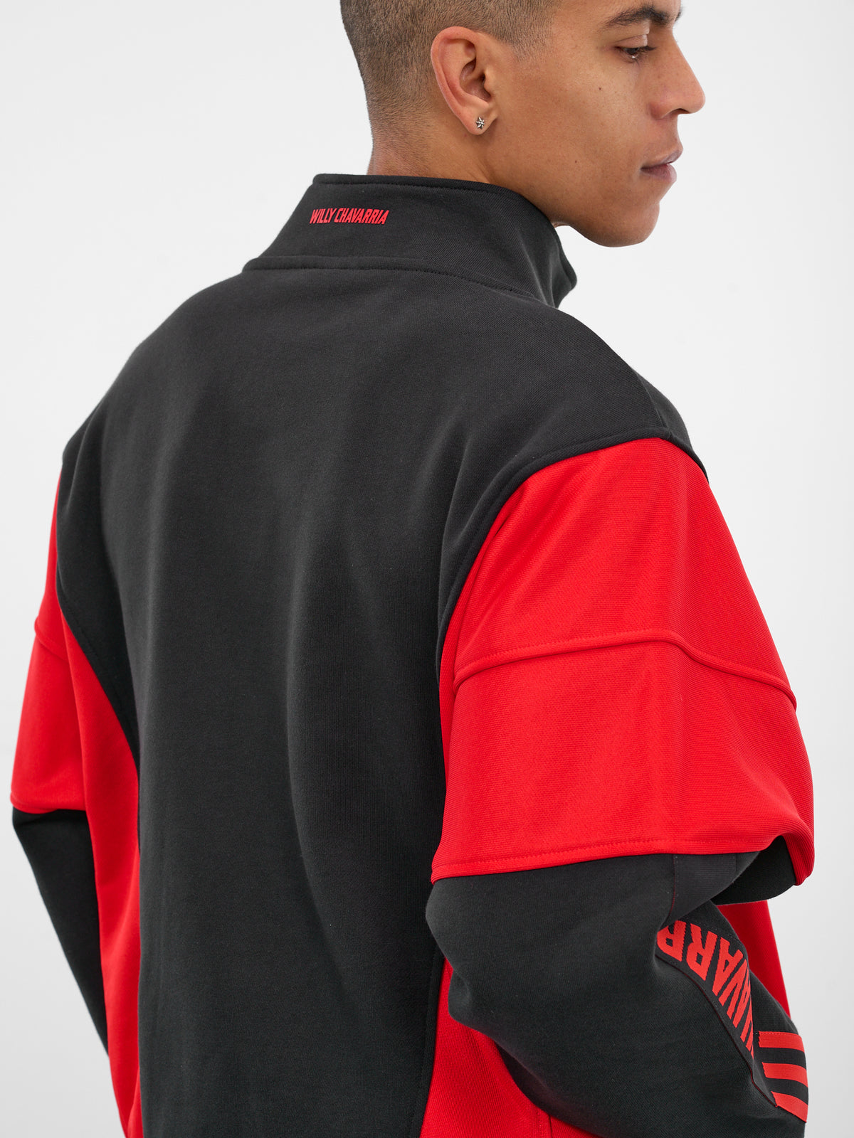 Willy Chavarria x Adidas Watsonville Sweatshirt (KD9347-BLACK)