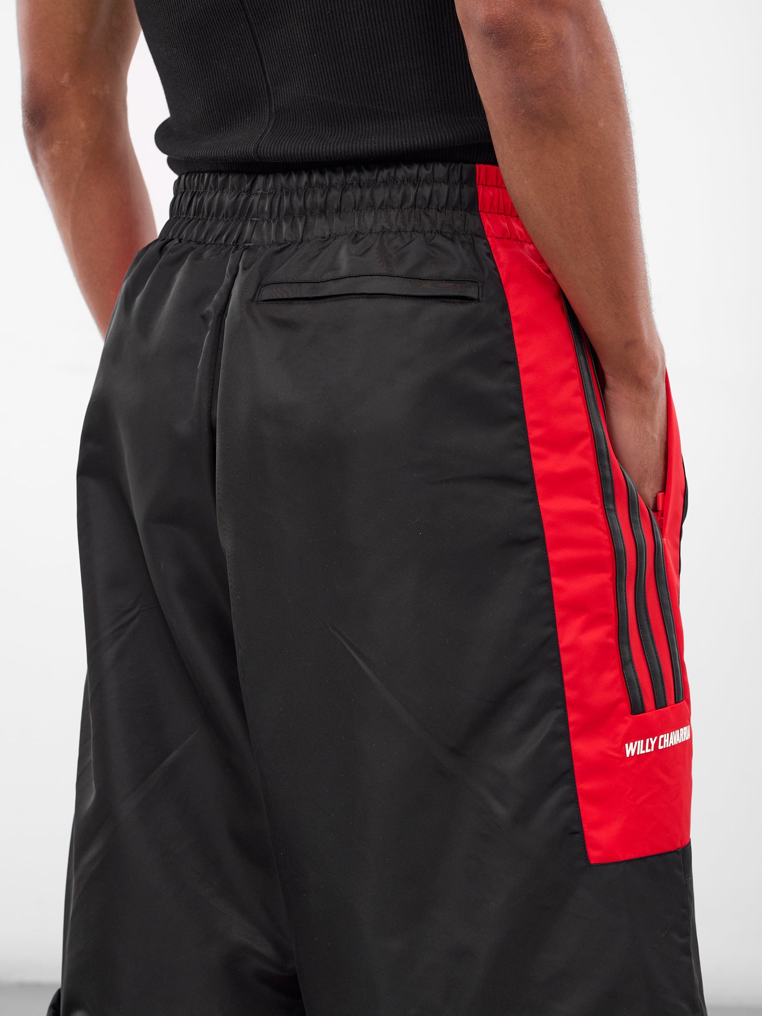 Willy Chavarria x Adidas Track Pants (KD9359-BLACK)
