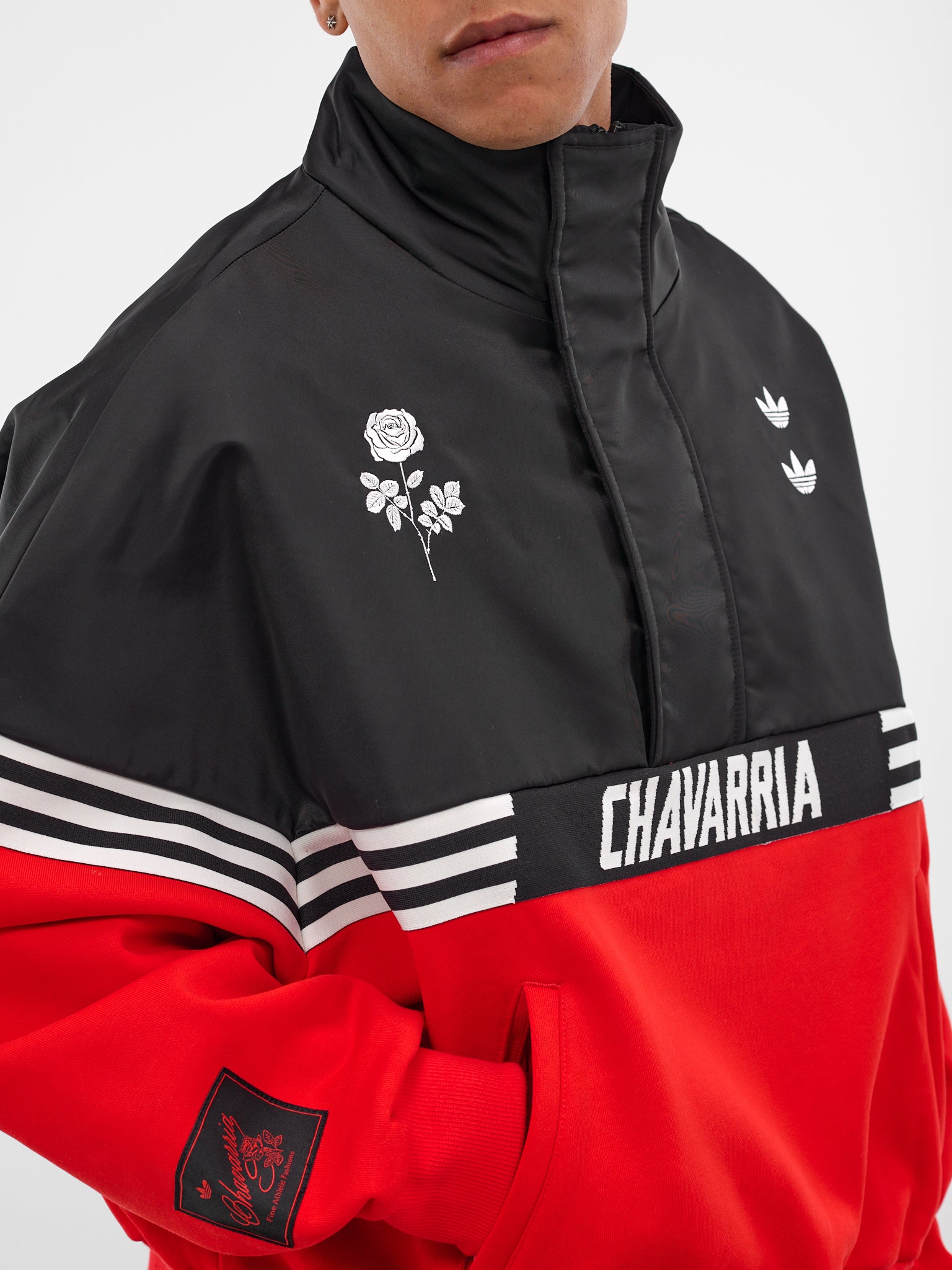 Willy Chavarria x Adidas Gomez Sweatshirt (KD9360-BLACK)