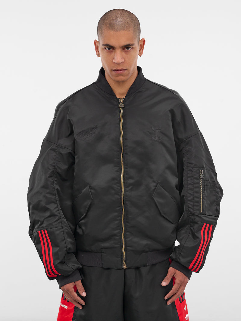 Willy Chavarria x Adidas Bomber Jacket (KD9361-BLACK)