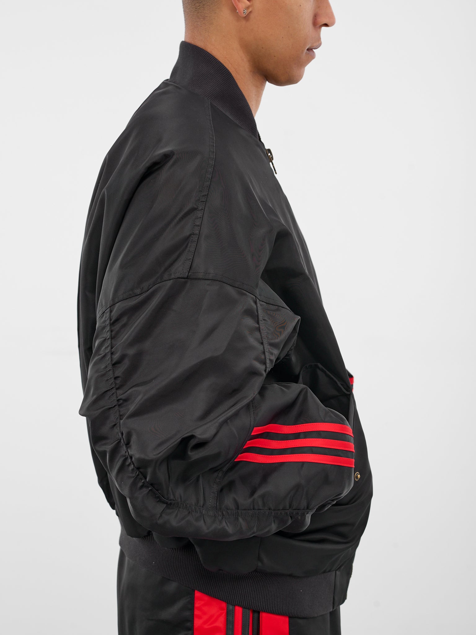 Willy Chavarria x Adidas Bomber Jacket (KD9361-BLACK)