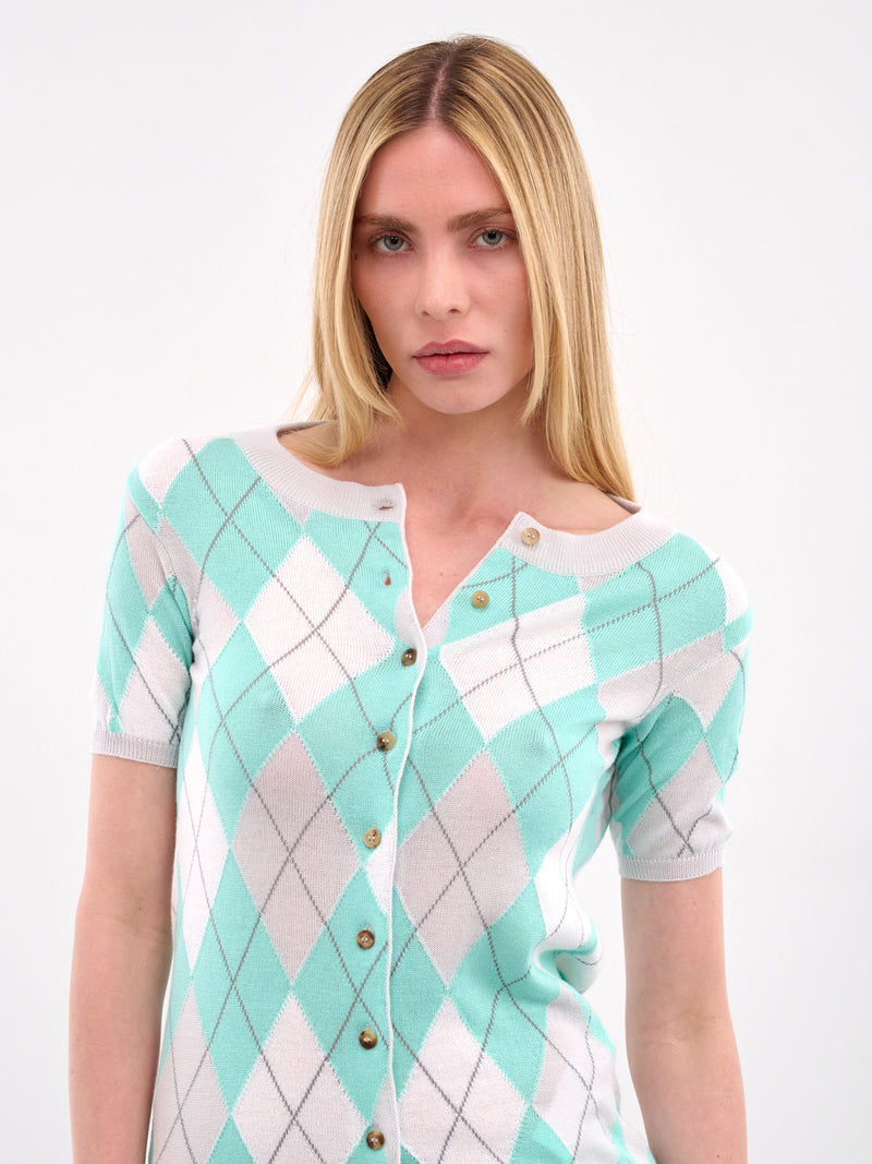 Kendra Cardigan Skirt (KENDRA-AQUA)