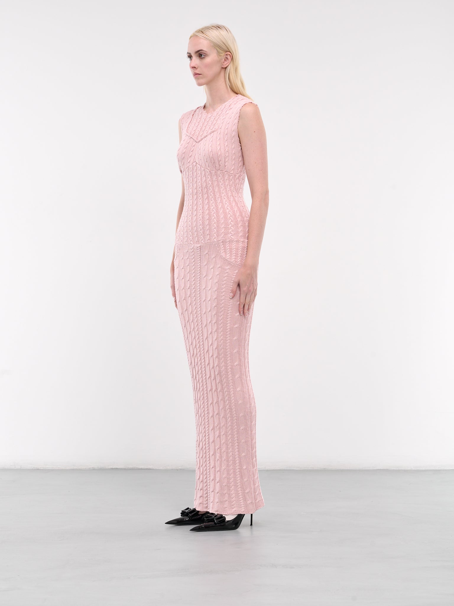 JULIE KEGELS | H.Lorenzo|Kenny Knit Maxi Dress (KENNY-PALE-PINK), S / PALE-PNK JULIE KEGELS | H.Lorenzo|Kenny Knit Maxi Dress (KENNY-PALE-PINK), S / PALE-PNK