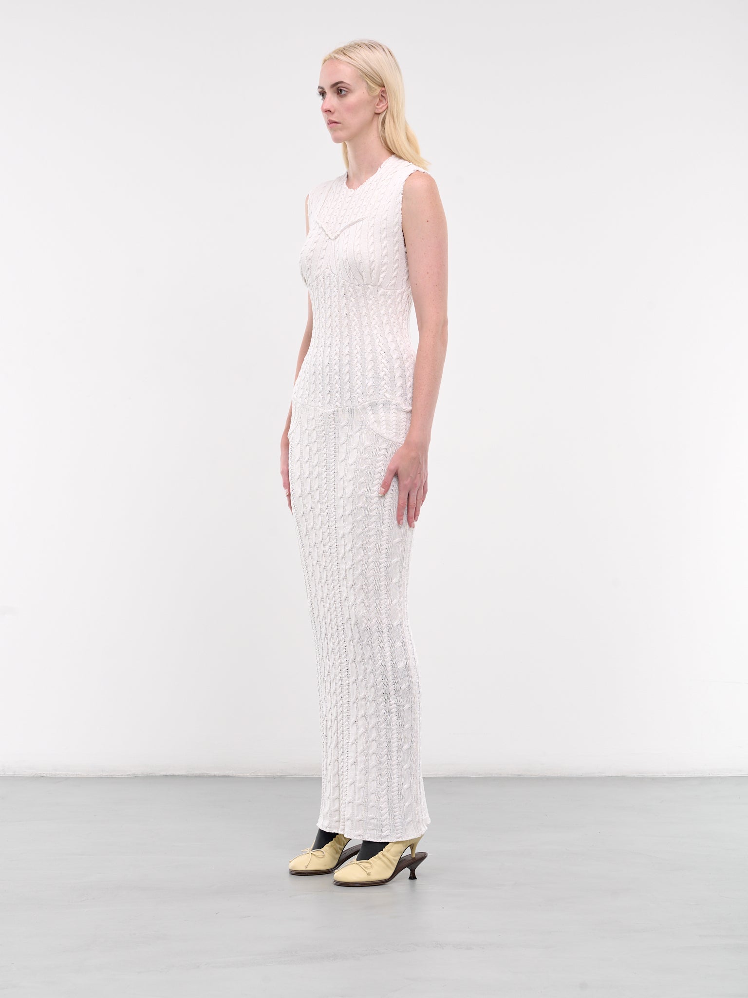 JULIE KEGELS | H.Lorenzo|Kenny Knit Maxi Dress (KENNY-WHITE) JULIE KEGELS | H.Lorenzo|Kenny Knit Maxi Dress (KENNY-WHITE)