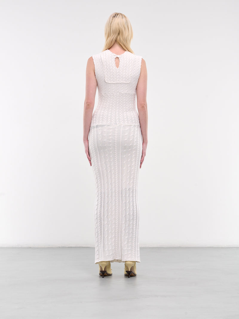 Kenny Knit Maxi Dress (KENNY-WHITE)