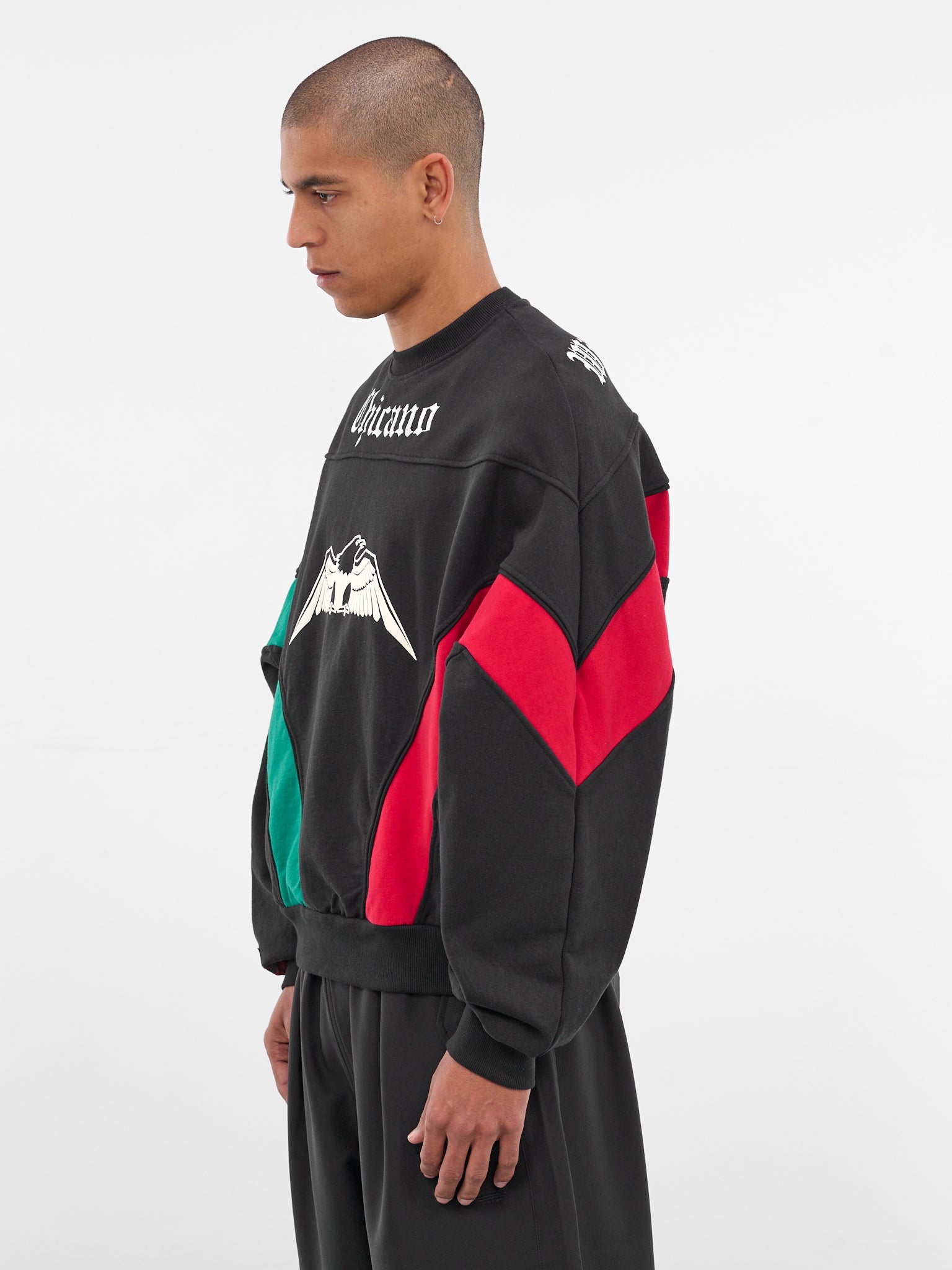 Willy Chavarria x Adidas Sweatshirt (KF3196-BLACK)