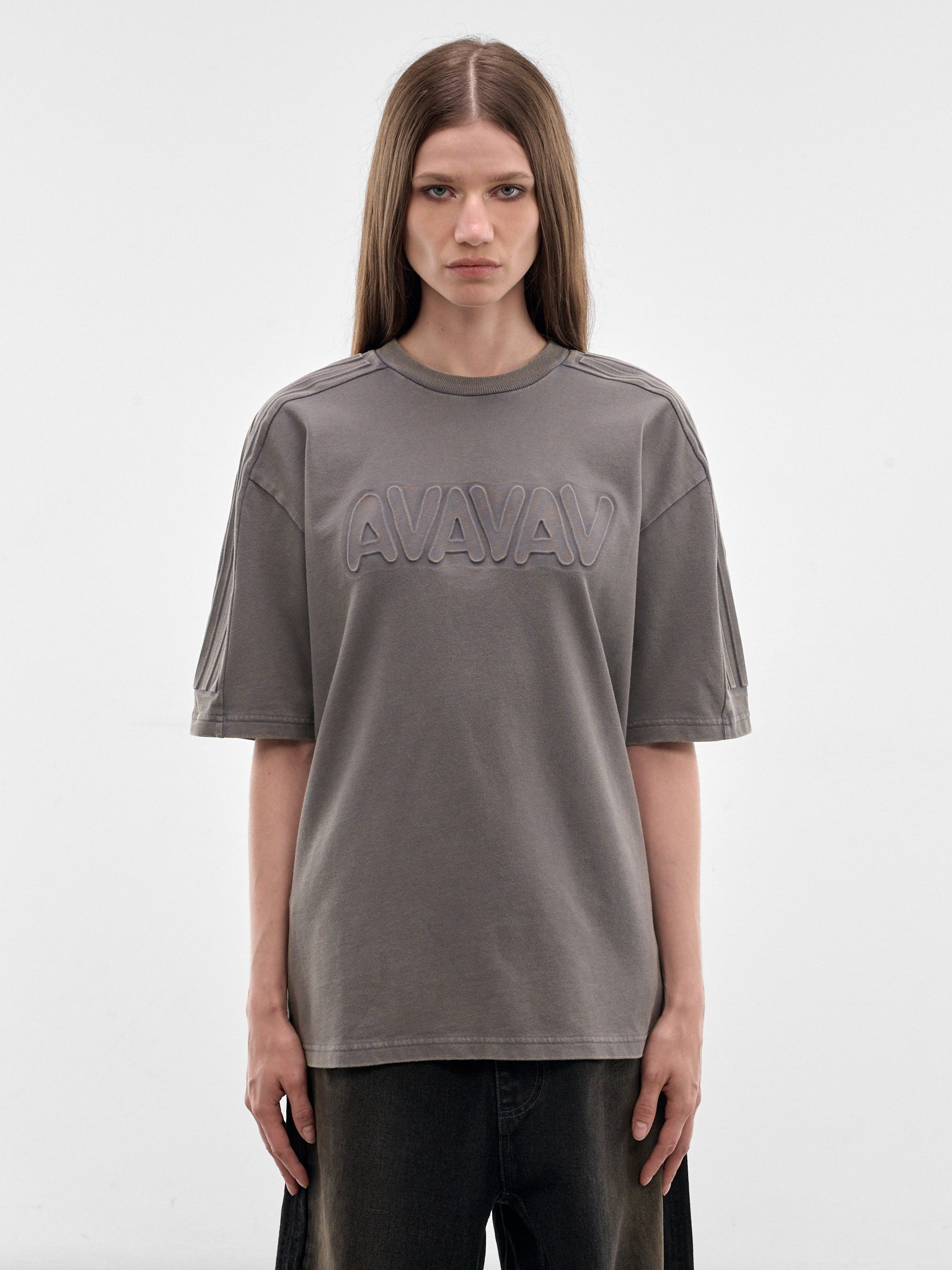 Adidas x Avavav Textured Tee (KF4976-CARBON)