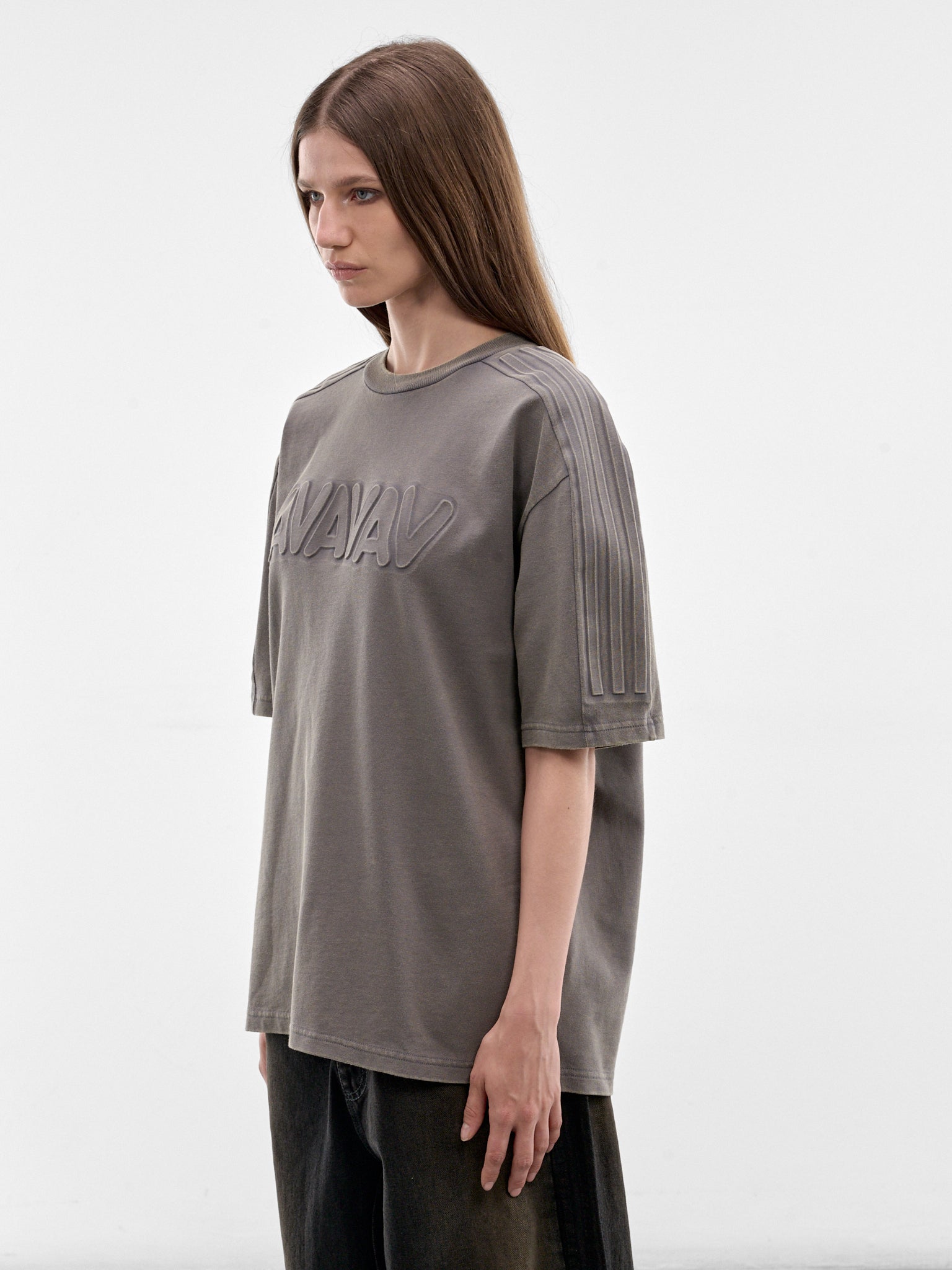 Adidas x Avavav Textured Tee (KF4976-CARBON)