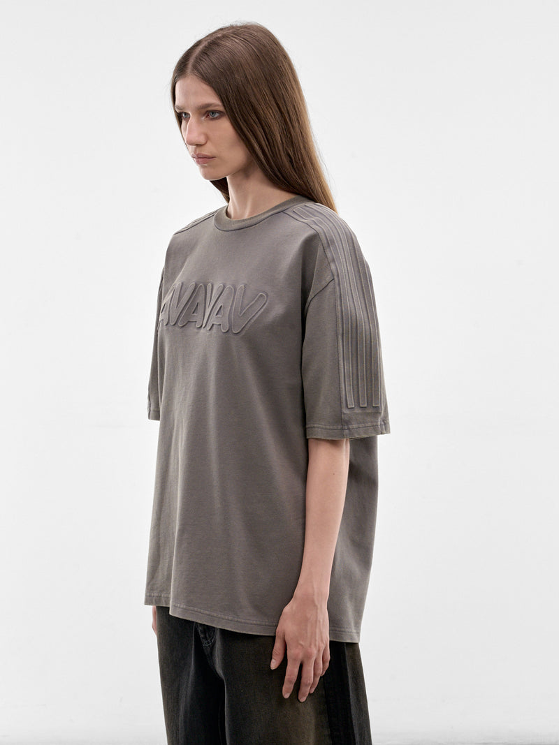 Adidas x Avavav Textured Tee (KF4976-CARBON)