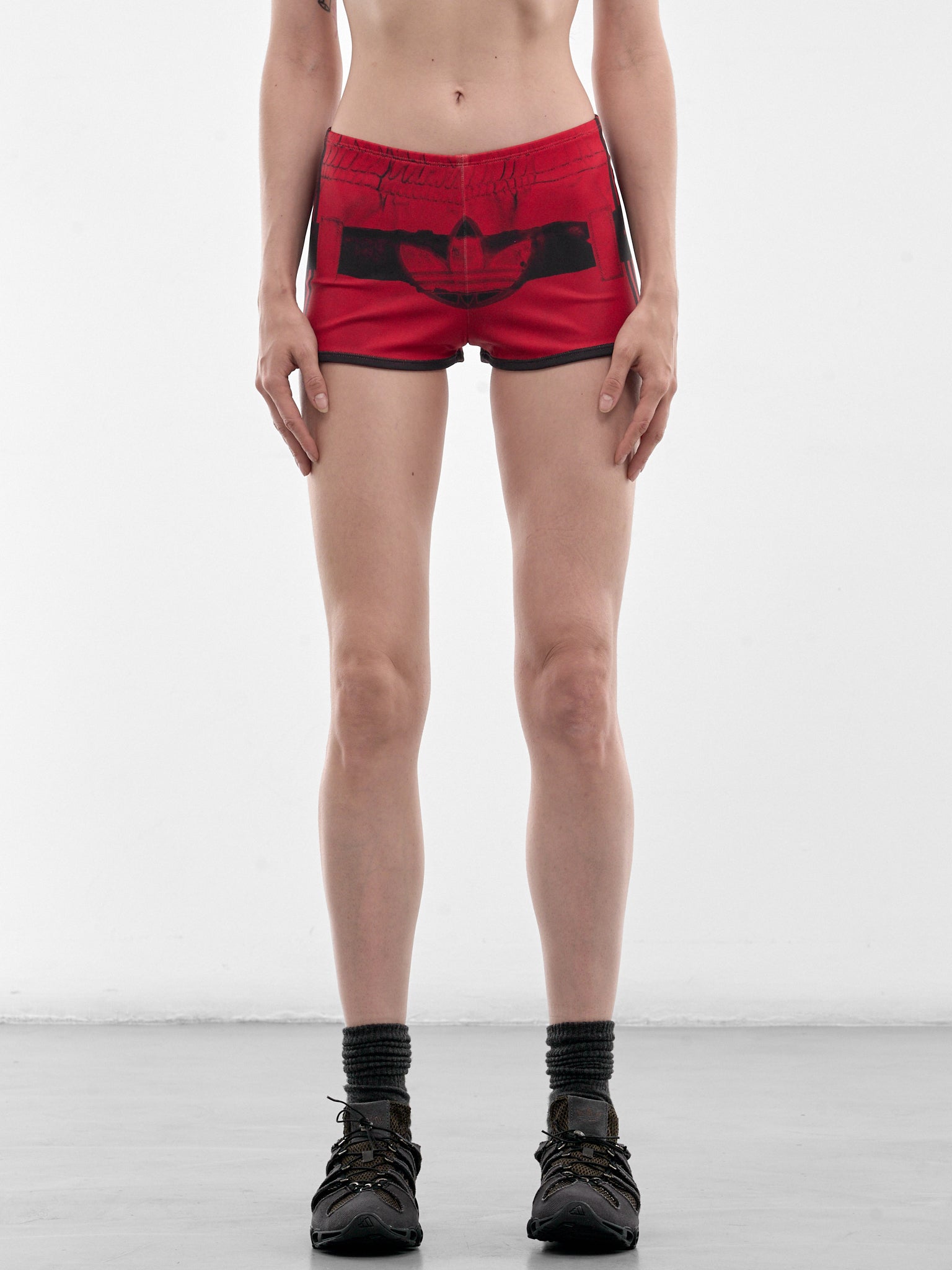 Adidas x Avavav Trompe L'oeil Shorts (KF9691-BETTER-SCARLET)