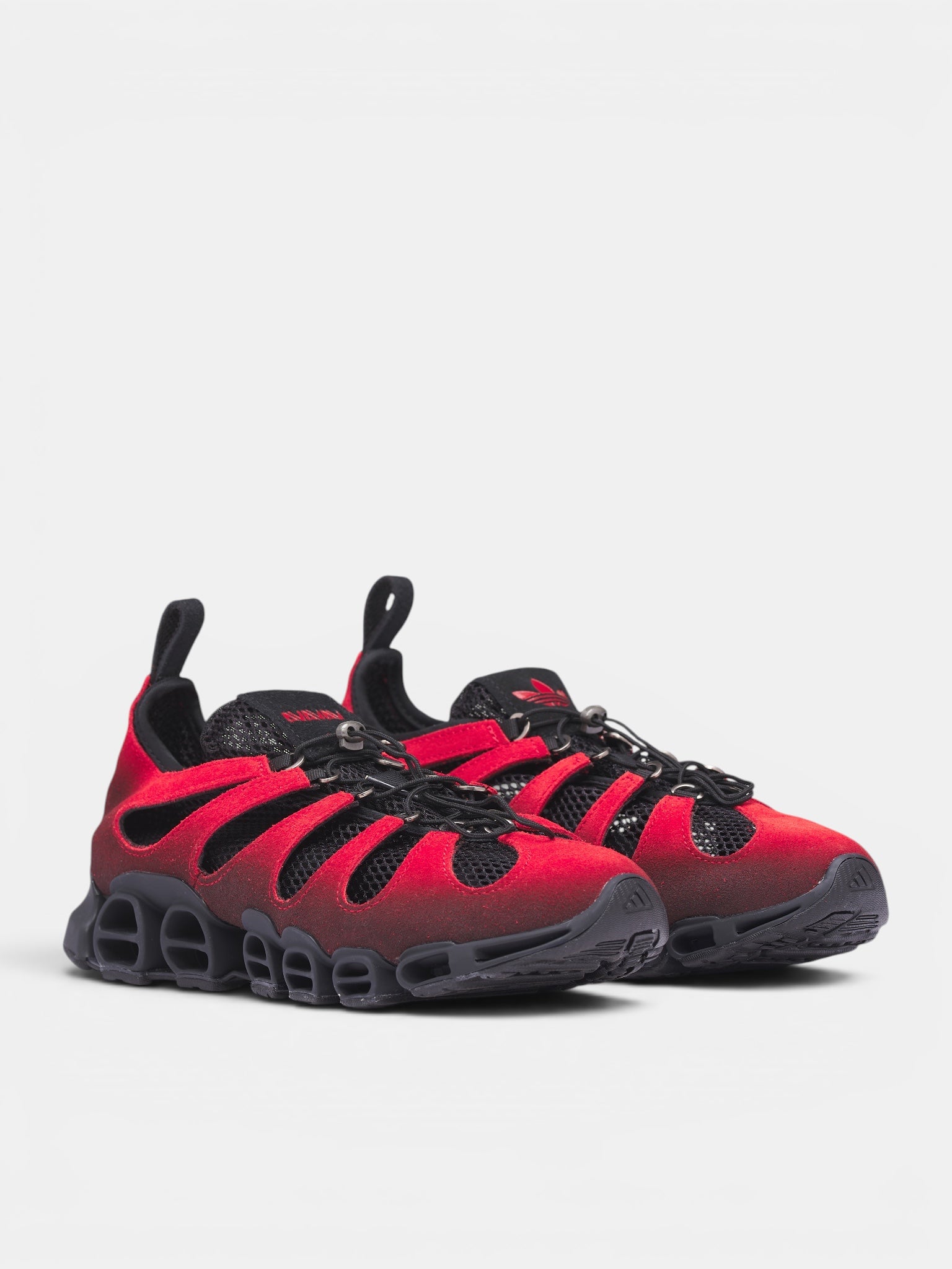 Red Adidas x Avavav Megaride Sneakers (KH9687-CORE-BLACK-EQUIPMENT-RE)