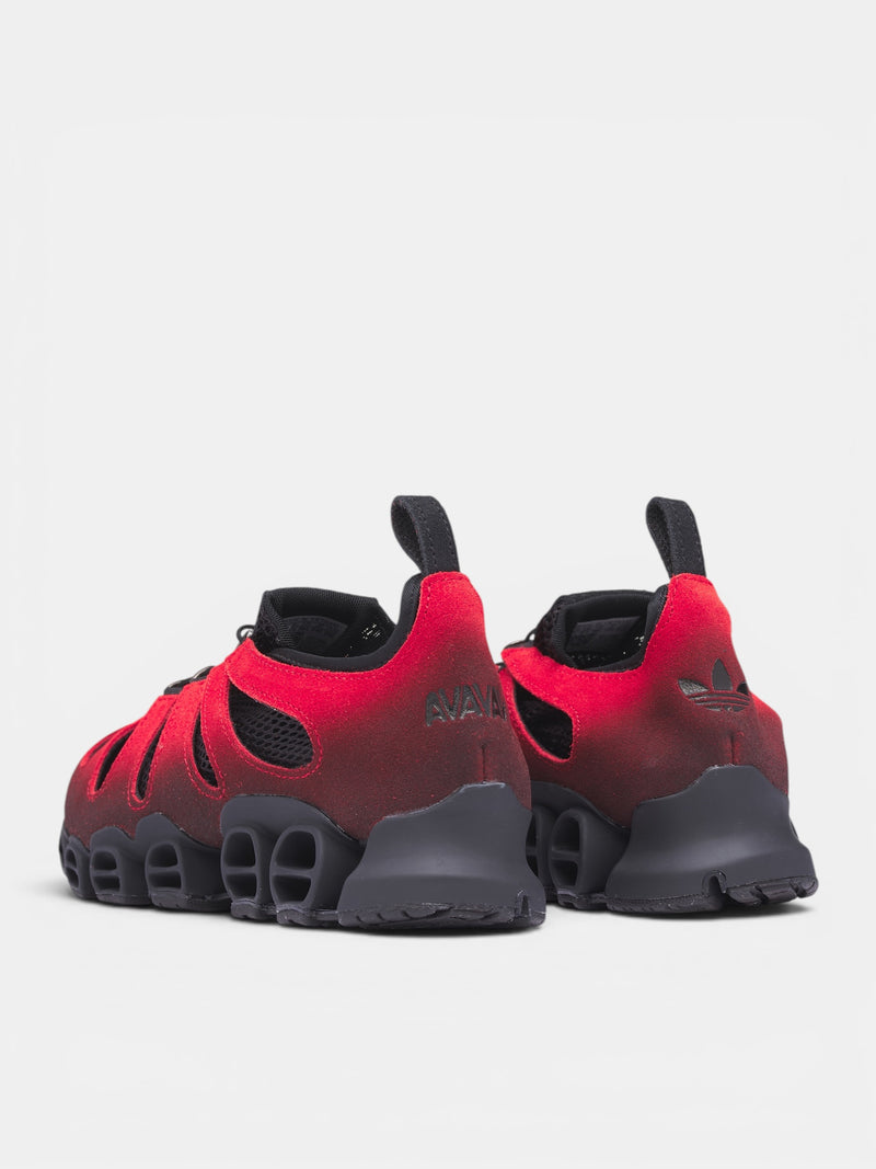 Red Adidas x Avavav Megaride Sneakers (KH9687-CORE-BLACK-EQUIPMENT-RE)