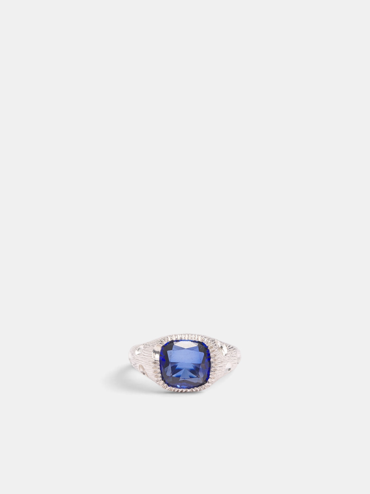 Kimchi x Natures Smile Signet Ring (KIMCHI-X-NATURES-SMILE-BLUE)