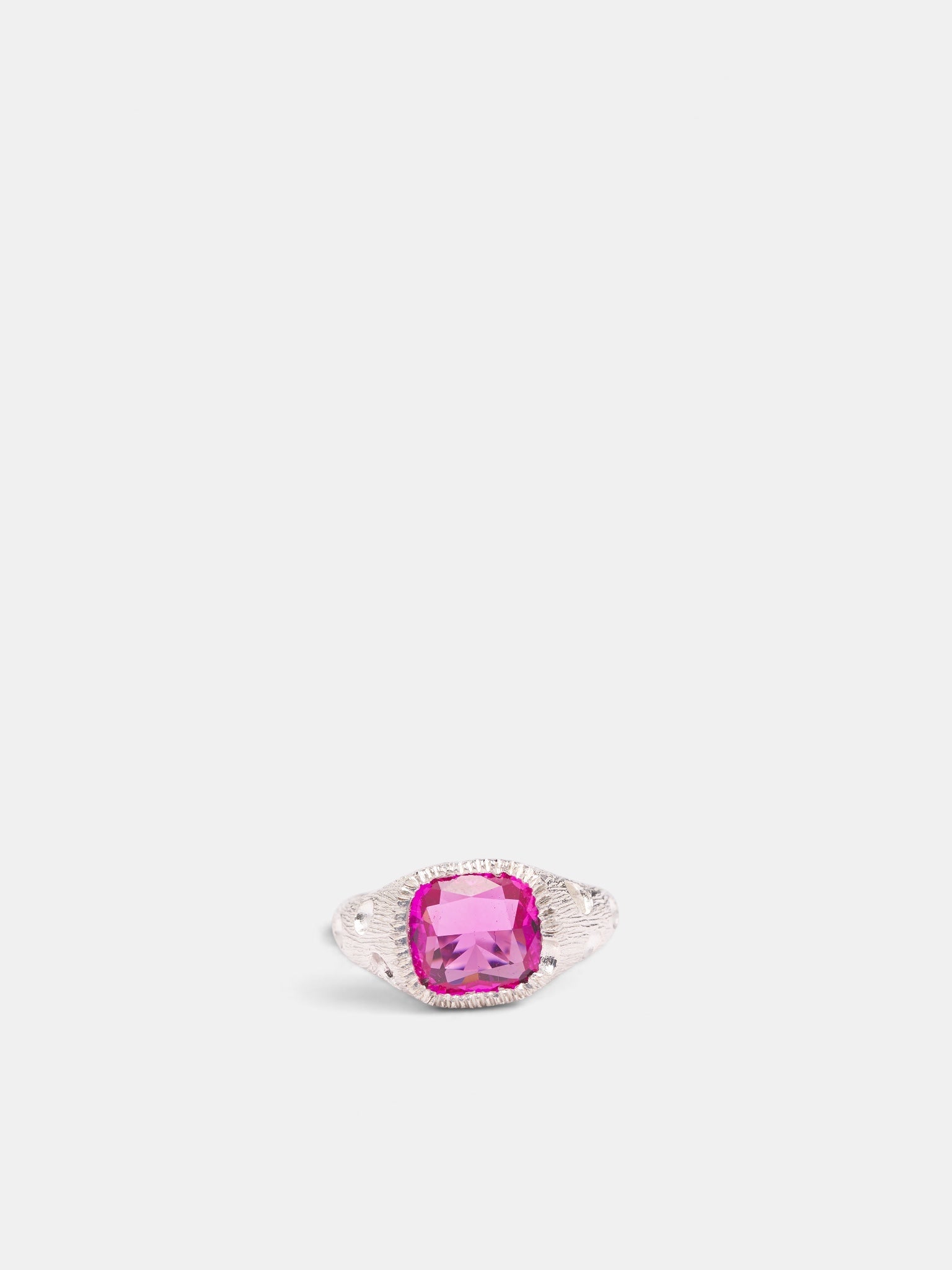 Kimchi x Natures Smile Signet Ring (KIMCHI-X-NATURES-SMILE-PINK)